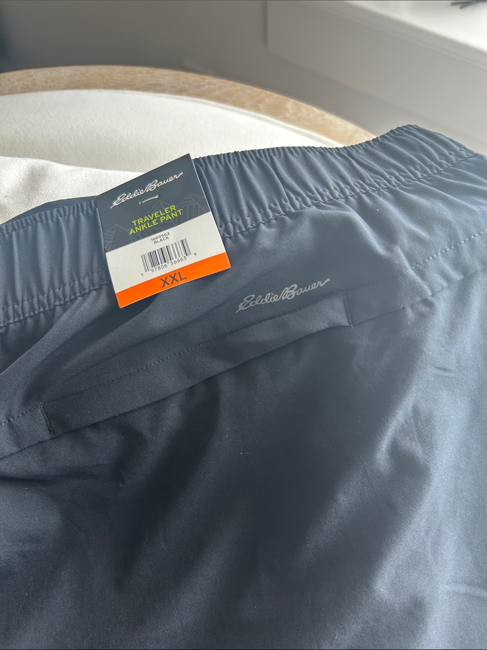 Eddie Bauer Traveler Ankle Pant - black xxl - Picture 4 of 6